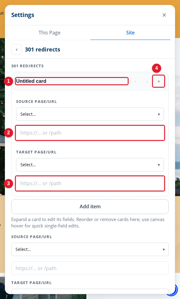 A new redirect in 301 redirects