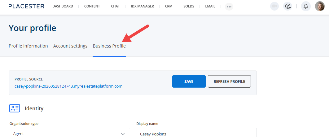 Your Business Profile